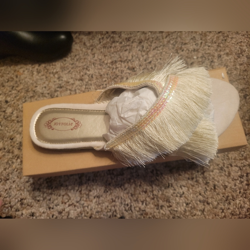 Joyfolie NEW Daniela Fringe Sandal Size 11